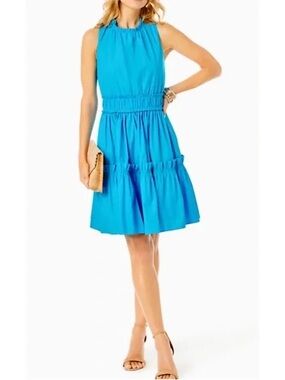 Lilly Pulitzer Elina Stretch Cotton Dress, size 2